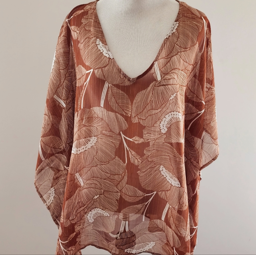 Sheer tunic